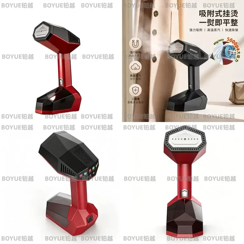 Portable Handheld Steam Iron Garment Steamer for Clothes Home Travel Vertical Hanging Fabric Wrinkle Remover Compact Electric