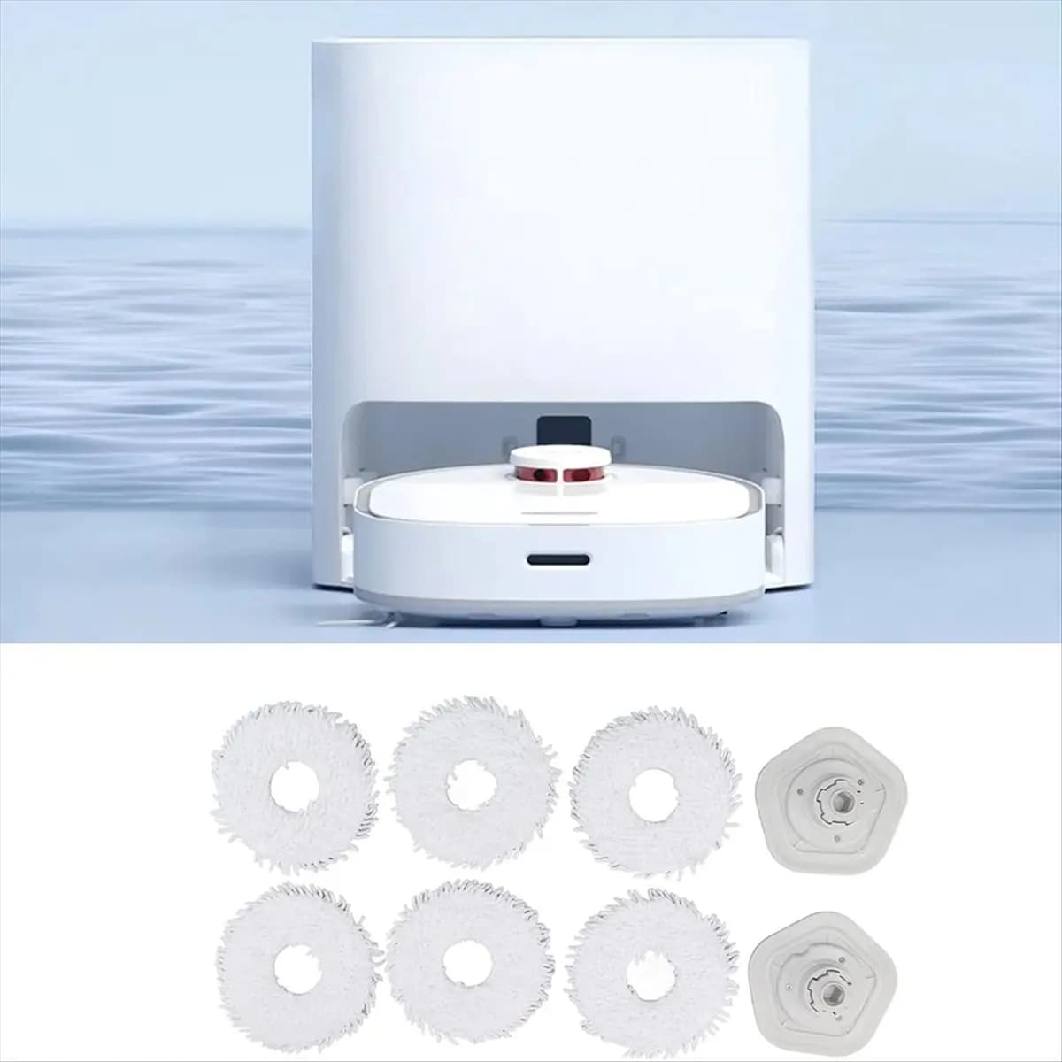 A92G New Suitable for Sweeping Robot W10pro Accessories Vacuum Cleaner Mop Cloth Replacement Parts Mop Pad