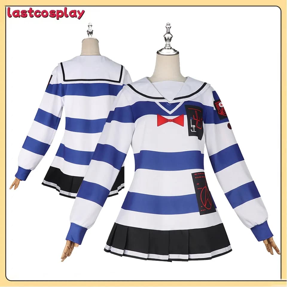 Fantasia Amemiya Darumi Abito Cosplay La Centina Linea di Gioco Gioco di Ruolo Donne Ragazze Costume Calzini Set Vestito da Festa di Carnevale di Halloween