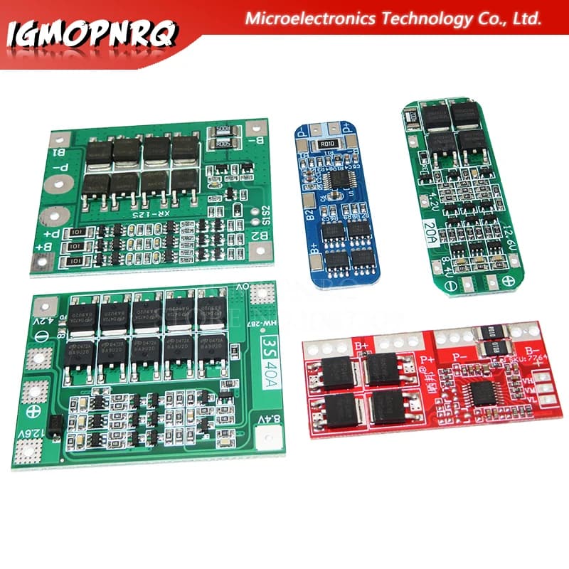 3S 10A 20A 25A 30A 40A Li-Ion Batteria Al Litio 18650 Caricabatterie PCB BMS Bordo di Protezione Per Il Motore del Trapano Lipo modulo cellulare