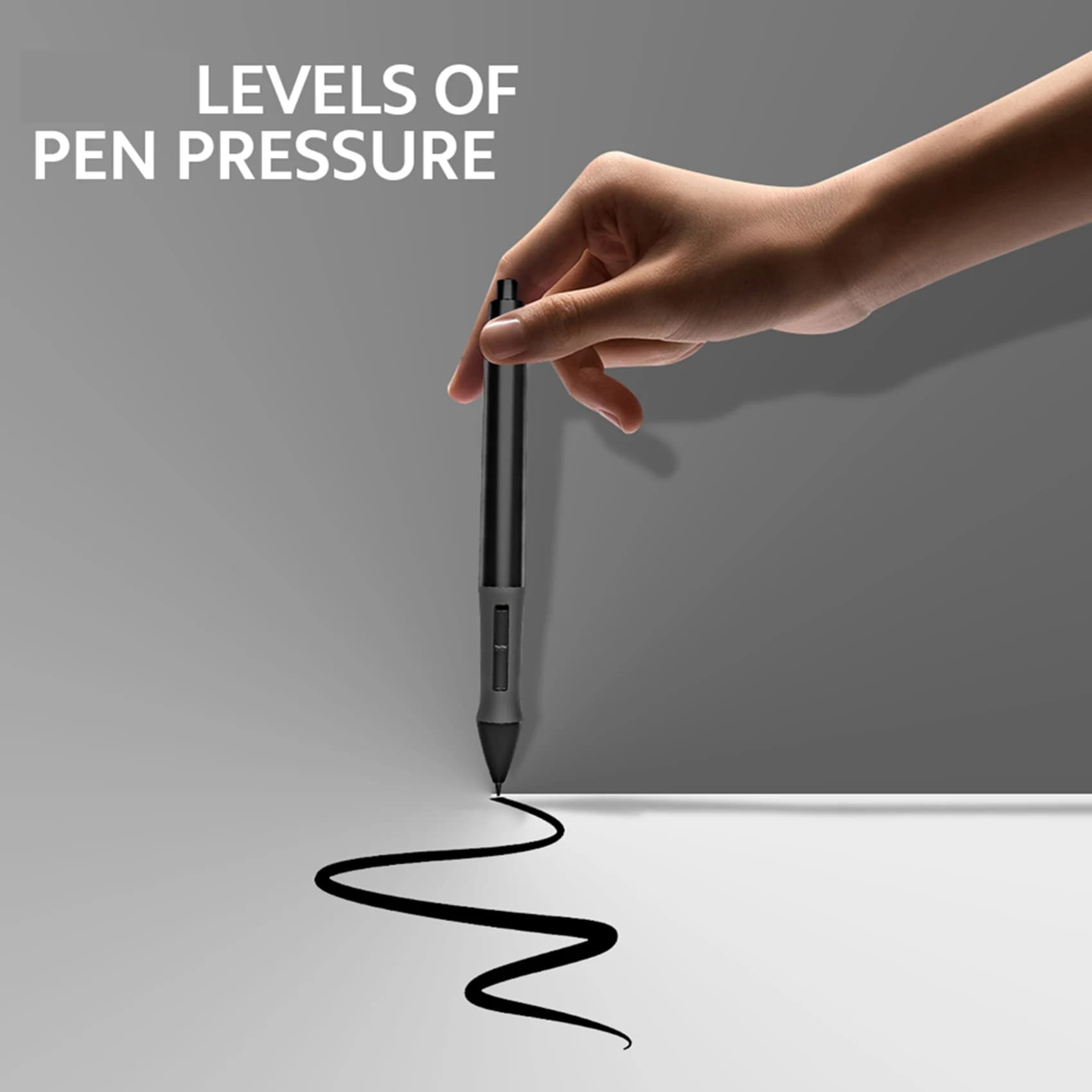 2X Penna stilo attiva per HUION PEN68 per tablet grafici, penna per disegno digitale, penna stilo per touch screen, penna a batteria