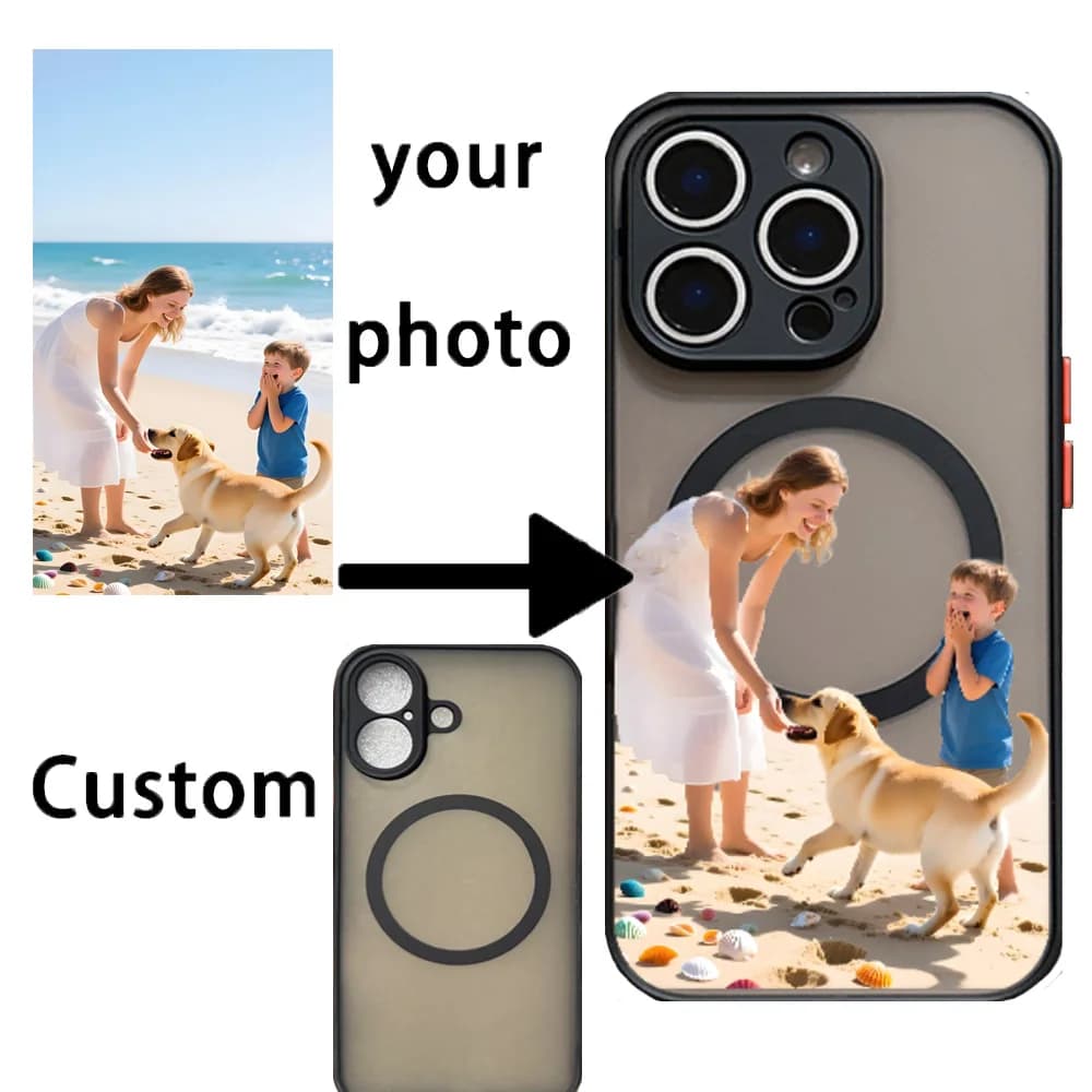 Compatible with Magsafe Customized Custom Phone Case for Samsung Galaxy S20 S21 S22 S23 S24 S25 FE Ultra Plus Magentic Cover