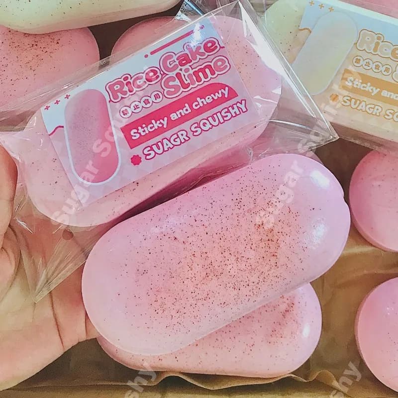 Giocattolo Antistress a Forma di Pane al Formaggio Morbido, Giocattoli Sensoriali a Lenta Risposta per Bambini e Adulti, Regali Rilassanti