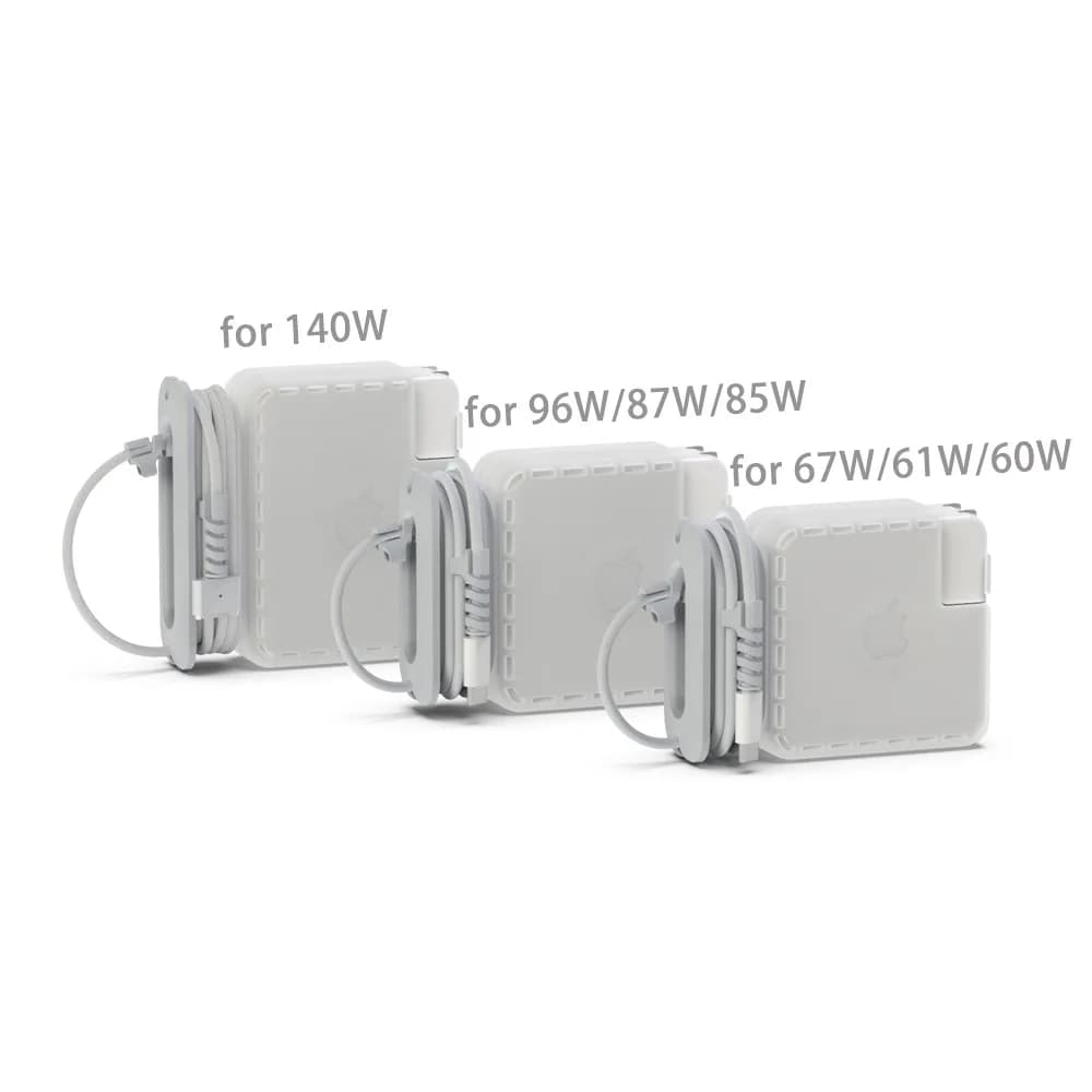 Per MacBook M2 adattatore custodia protettiva cavo di alimentazione regolazione archiviazione 140W96W67W70W custodia protettiva