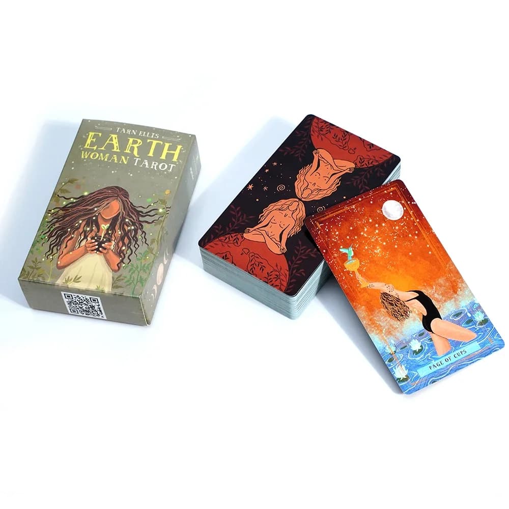 Tarocchi Terra Donna 78 Carte Mazzo di Tarocchi