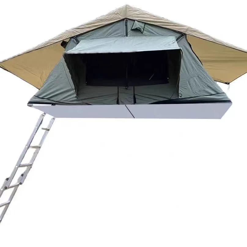 Hot Sale Car Soft Shell Tent Camping Automatic Ox Fabric Top Roof Tent Waterproof Soft Shell Roof Top Tent
