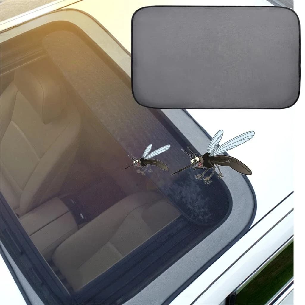 Magnetic gatefold roof gatefold sunshade network roof auto tents sun cover camping keeping insects out screen travel Anti-zanzara tent SUV