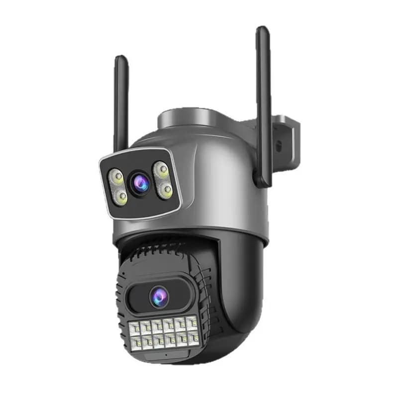 New-Home Security IP Camera 10MP 4K Wifi Outdoor Dual Lens AI Human Detection 2.4Ghz/5Ghz Dual-Band Security System