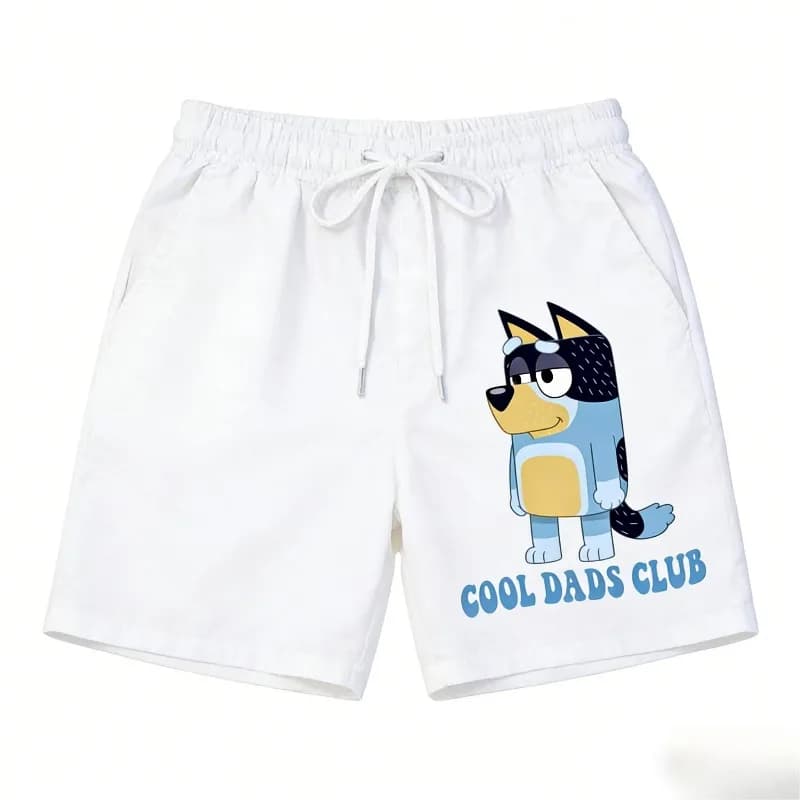 Nuovi pantaloncini da spiaggia Bruy 3D stampati in rete traspirante per adulti e bambini, ideali per sport all'aperto