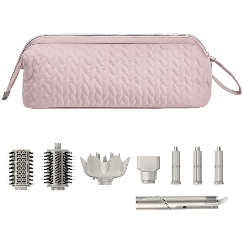 Organizer for Hair Tools in Polyester, Portable Travel Case for Hair Dryer and Iron, Protective Bag with Parts