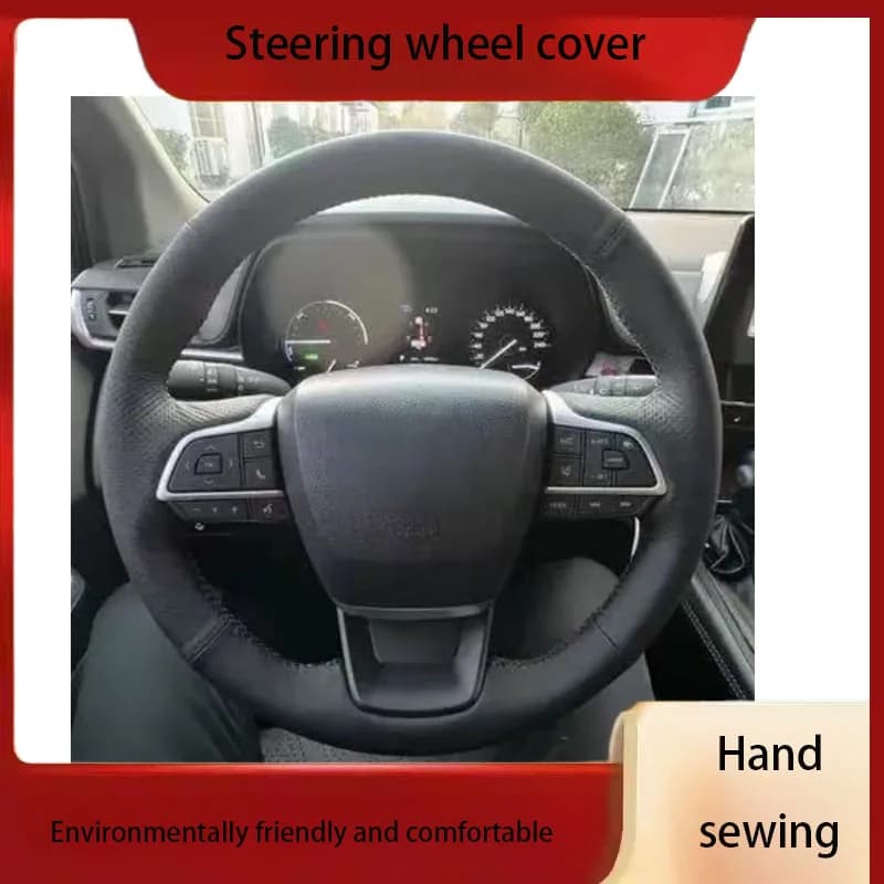 Coprivolante per auto antiscivolo in pelle microfibra cucita a mano per Toyota Sienna Highlander 2020-2022 Highlander Hybrid