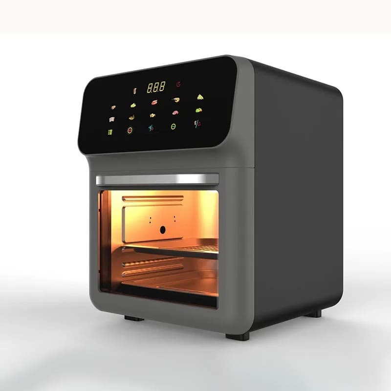 2026 new visible touch screen air fryer large capacity household multifunctional oven integrated electric fryer baking appliance