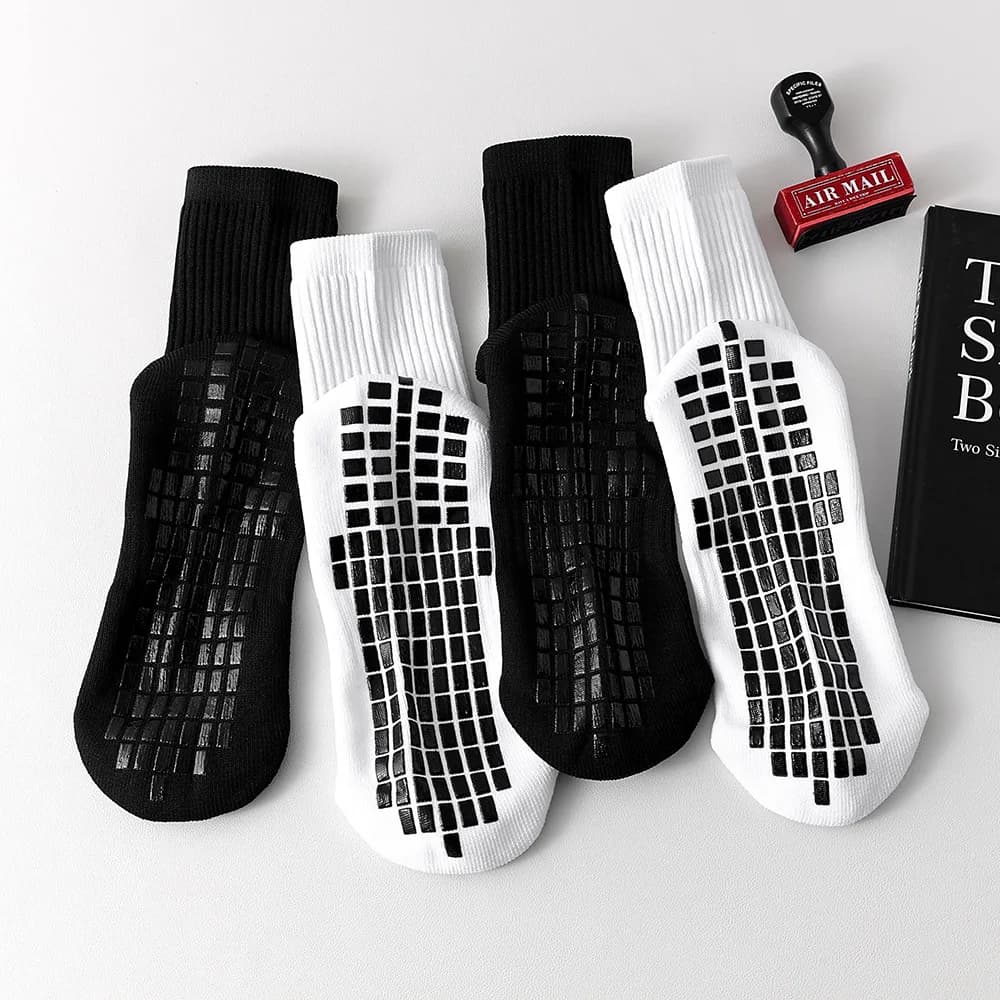 1/4 Pairs Neutral Anti Slip Football Socks Spring Summer Absorbing Sweat Breathable Basketball Running Leisure Sports Socks