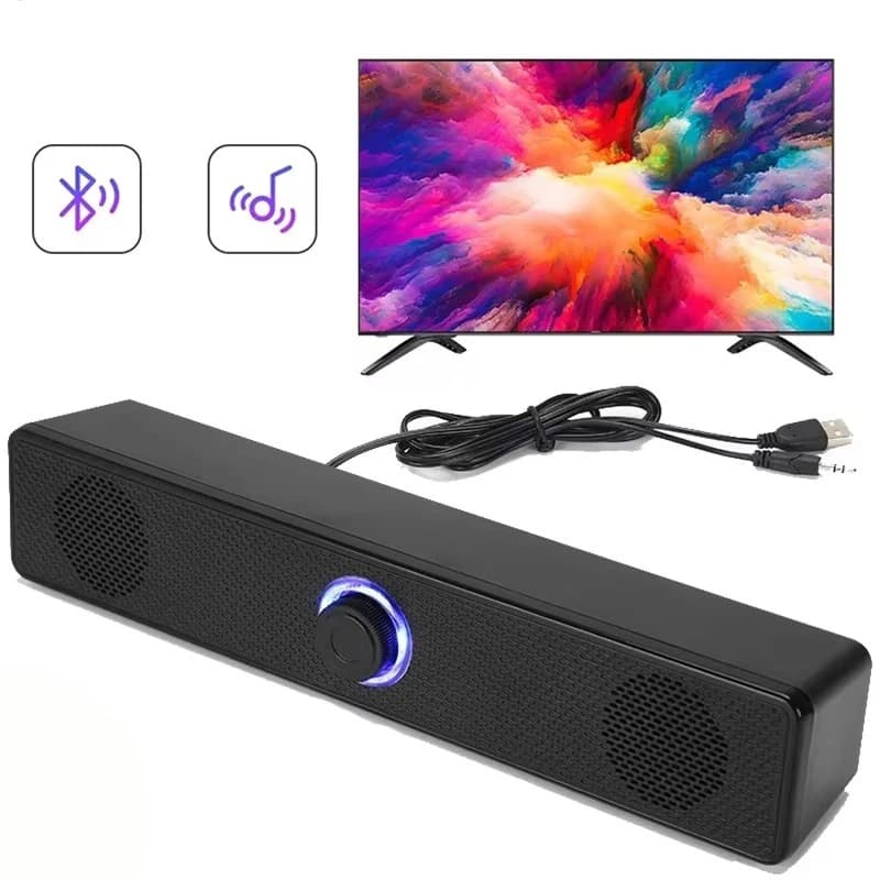 Wired Wireless Bluetooth Speaker Computer PC TV Laptop Desktop Soundbar Sound Box Bar Music Portable Caixa De Som Audio System