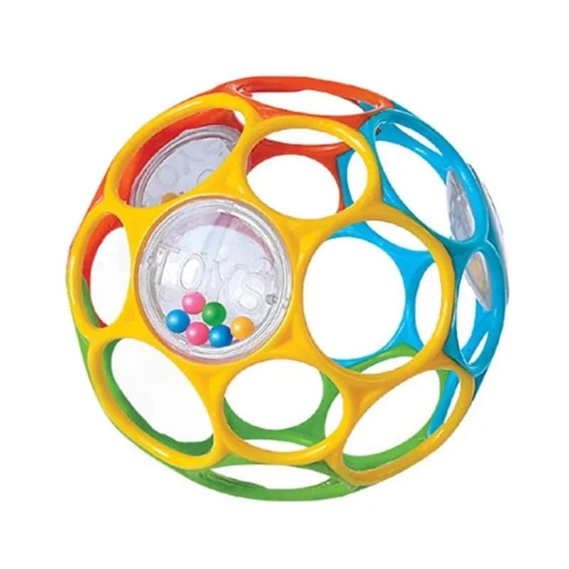 Palla da dentizione sensoriale per neonati, promuove lo sviluppo delle abilità motorie, baby shaker, giocattolo da masticare per la dentizione, neonati, educativo.