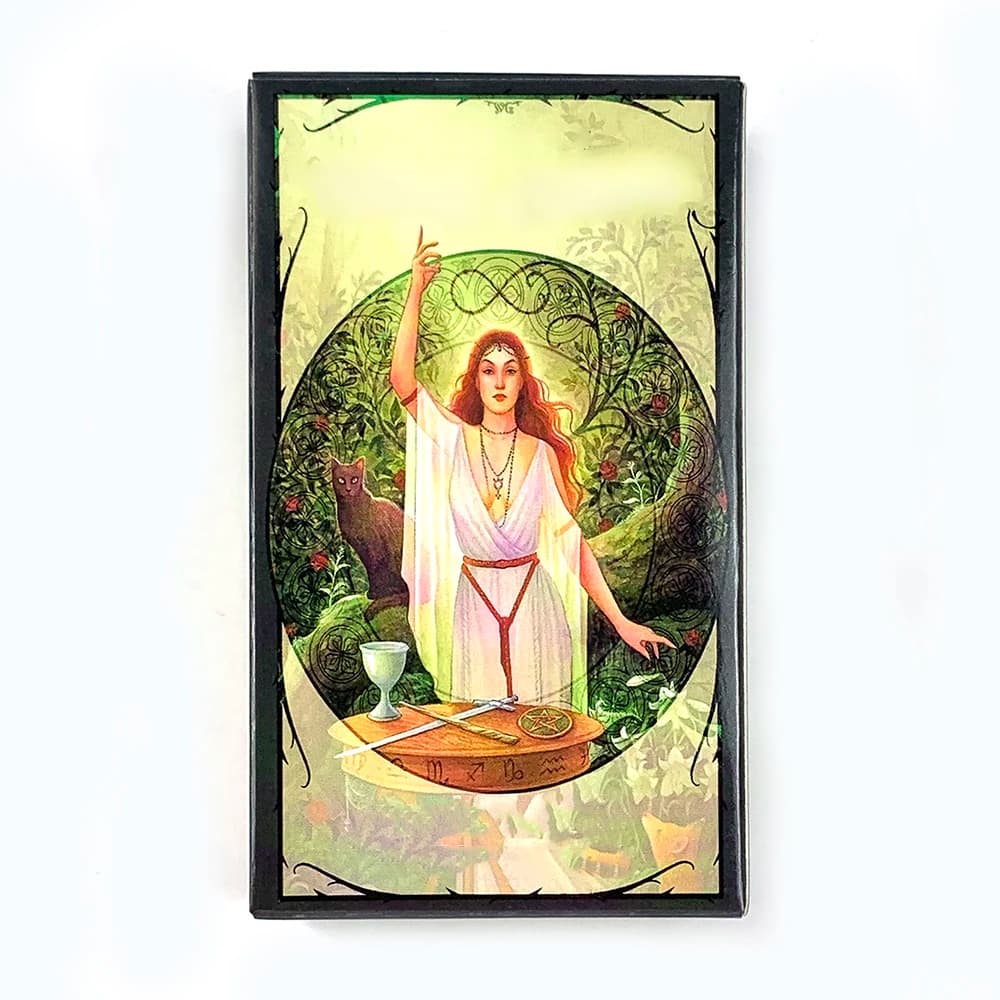 Tarocchi A 78 Mazzo Oracle English Visions Divination Edition Borad Giocare a Giochi, Vacanza Gioco Giochi di Riunione di Famiglia