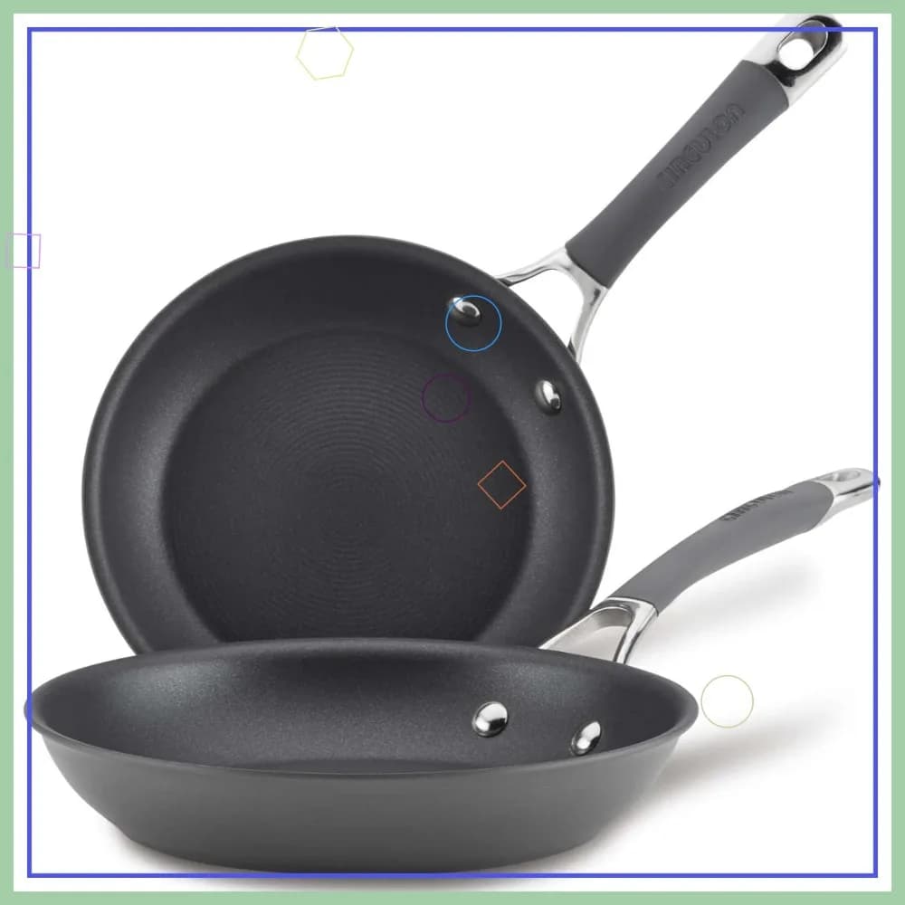 Duro Aluminum Plates Set, Grigie 8.5 and 10 Inches for Simplified Kitchen