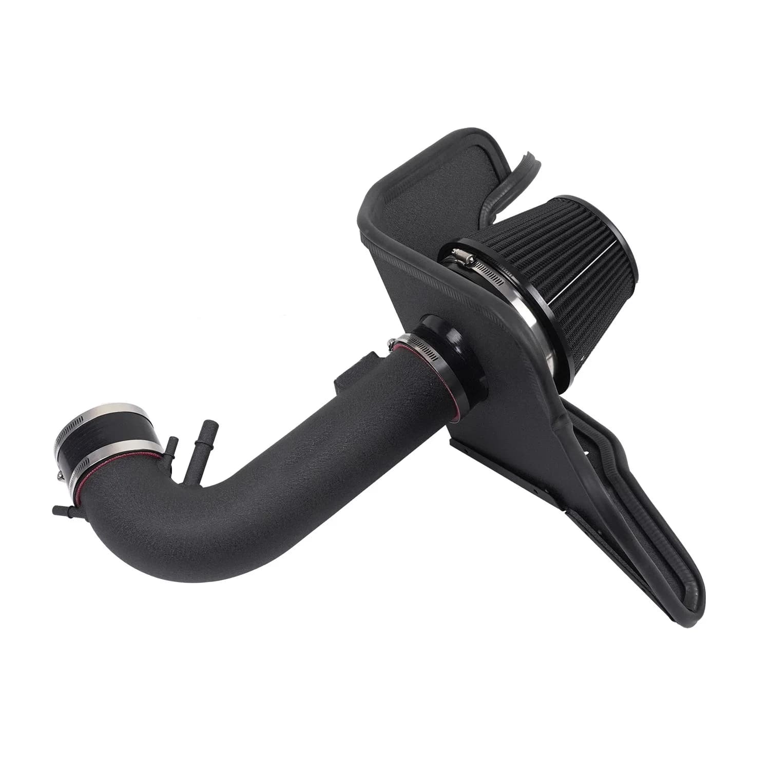 Turbo Car Modification Cold Air Intake Pipe Kit For Ford Mustang GT 5.0L V8 Gas 2015-2022 With High Flow Air Filter Intake Tube