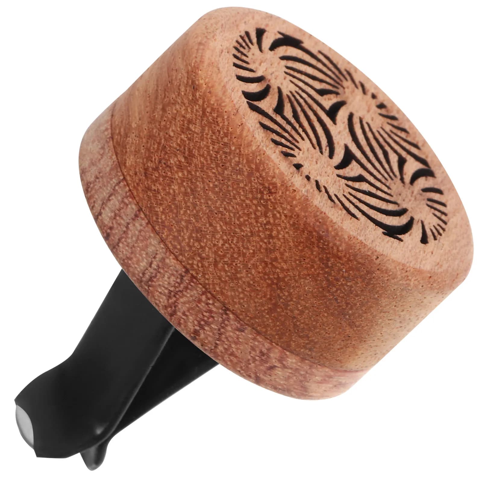 Wooden Car Air Freshener Vent Clip Diffuser for Essential Oils Freshens Purifies Air Multi Use Car Home Office Interior Decor