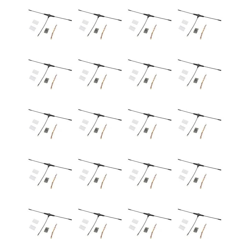 T24C 20Pcs ELRS NANO 915Mhz RX Receiver EXPRESSLRS Nano Long Range Receiver For RC FPV Long Range Racing Drone Quadcopter