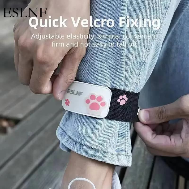 ESLNF Fascia Elastica per Caviglia e Gamba, Ideale per Ciclismo e Corsa, Cintura per Pantaloni da Bicicletta