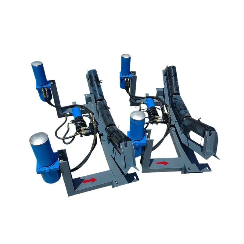 Automatic integral hydraulic deviation adjustment device Belt anti-running deviation device