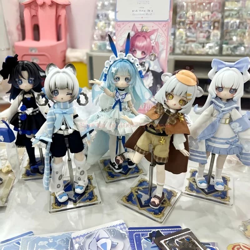 Disponibile - Blind Box Serie Sakura Park 1/12 BJD Start Again - Action Figure Anime Articolata Carina e di Tendenza - Modellino da Collezione - Regalo