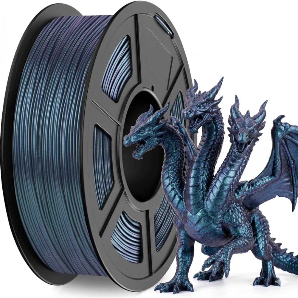 Magic Rapid 1.75mm PLA 3D Printing Filament 250g Color Shift Shimmer High Speed Compatible with Most FDM 3D Printers