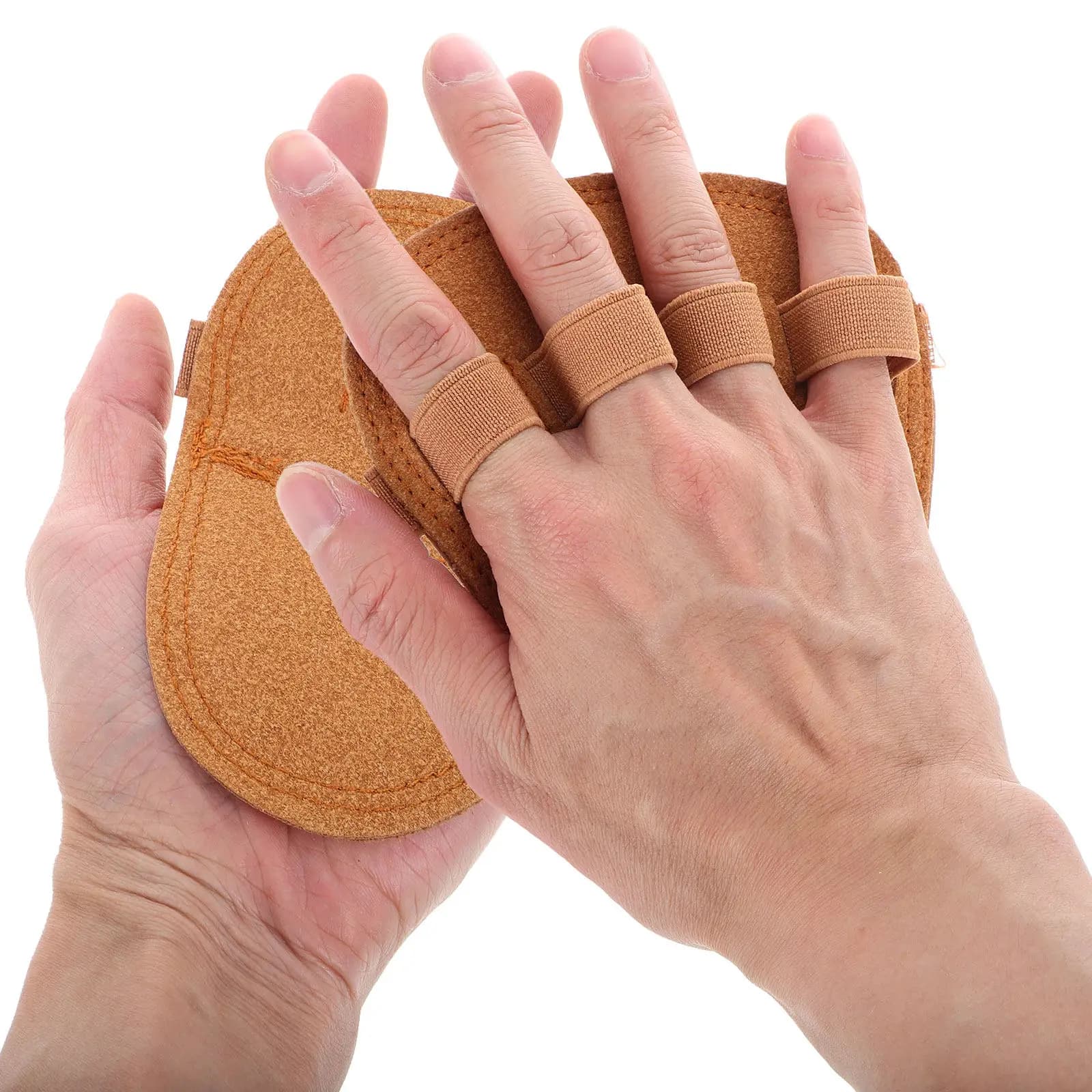 2 Training Gloves with Four-Die Protection, Heavy Duty Lifting, Deadlift, Tractions, Powerlifting and Gym