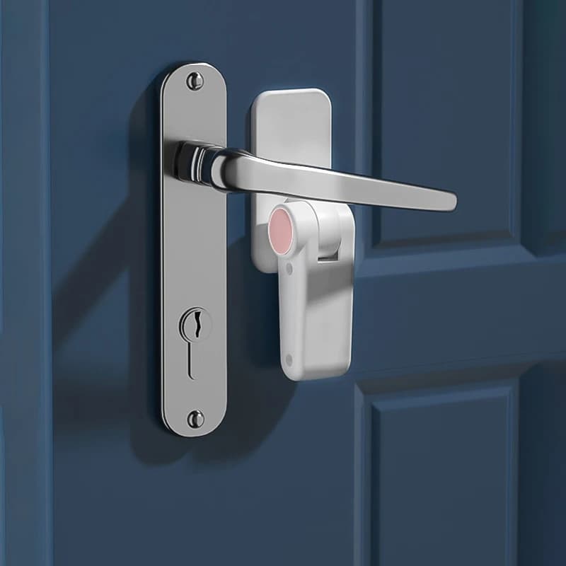 Serratura Intelligente per Casa, Maniglia Universale per Porta, Blocco Maniglia, Protezione Anti-apertura per Bambini, Set di Grimaldelli