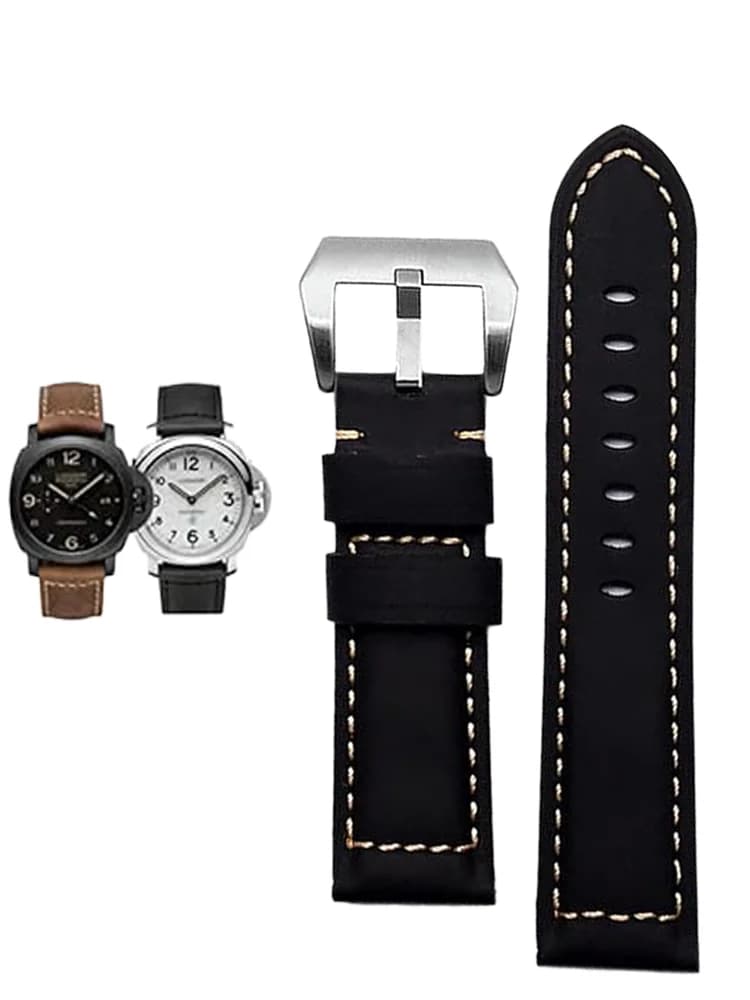 Cinturino in pelle vintage 20mm 22mm per Samsung Galaxy Watch 6 5 4 cinturino fibbia in metallo per Huawei Watch GT 4 3 braccialetti 46mm