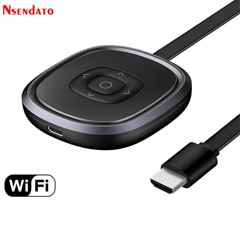 Mirascreen G22 2.4G/5G 4K Miracast Wireless per DLNA AirPlay, Dongle TV HD WiFi, Ricevitore Display per iOS Android Windows