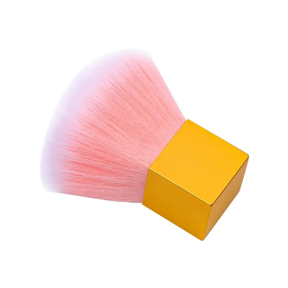 Spazzola Premium per Polvere di Unghie con Manico, Strumento per Rimozione Polvere per Manicure Acrilica, Uso Domestico e Professionale