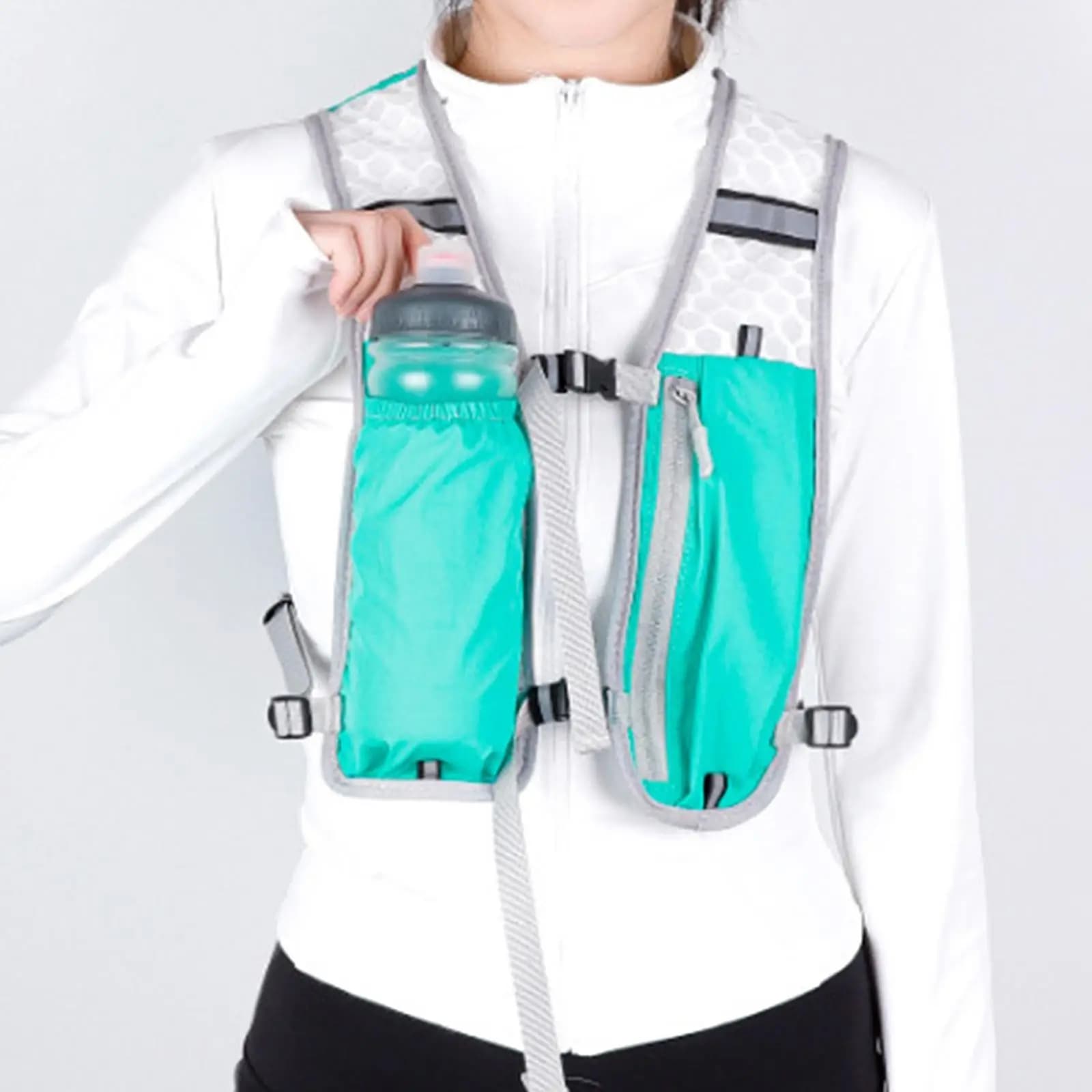 Lightweight Running Hydration Vest Backpack Breathable Daypack for Outdoor Sports Hiking Climbing Cycling