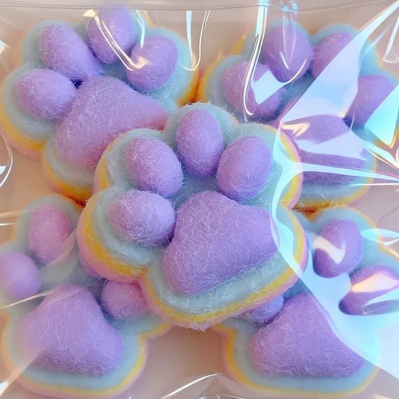 Morbido Zampa di Gatto Taba Squishy Agitarsi Giocattolo Carino Zampe di Gatto Spremere Giocattoli Rimbalzo Lento Giocattolo di Decompressione Anti Stress Bambini Adulti Giocattoli
