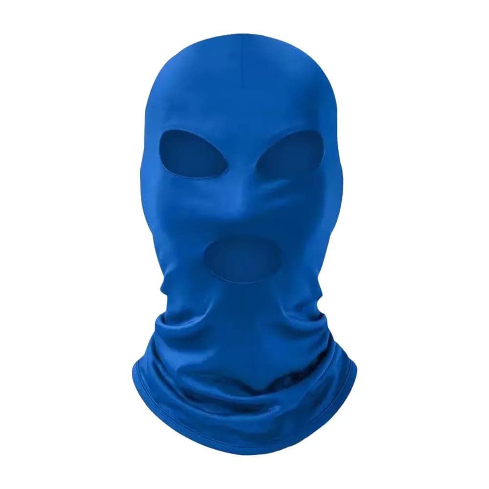 Maschera Balaclava alla Moda ad Asciugatura Rapida, in Seta Ghiaccio Traspirante, Protezione Solare Integrale, Bandana con Cappuccio per Ciclismo e Equitazione