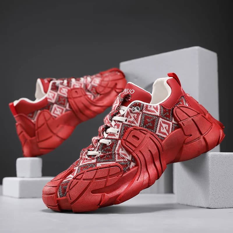 Men's Casual Shoes Big Sizes New Summer 2026 Breathable Mesh Running Shoes Comfortable for All Seasons Sports Footwear