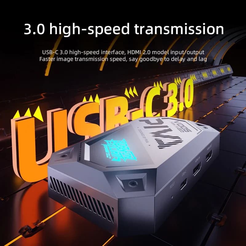 Vendita calda Piva 4K 60Hz USB 3.0 Scheda di acquisizione giochi audio video per OBS Capturing fabbrica di trasmissione in diretta