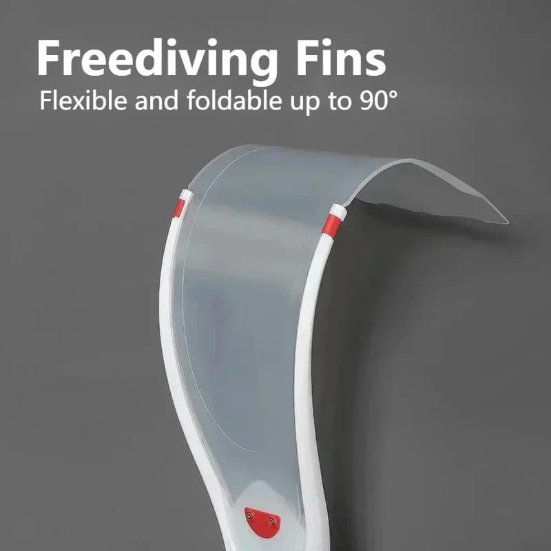 Snorkeling Men And Women Free Diving PP Fins Spearfishing Long Fins Comfortable Flexible Lightweight Swimming Long Fins