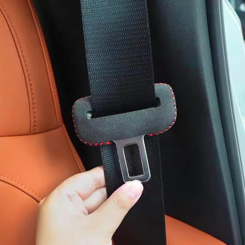Covers car seat belt for Hyundai I20 I30 IX35 I35 Accent Kia Picanto Sportage K5 3 Pro Ceed for Toyota RAV4 Renault