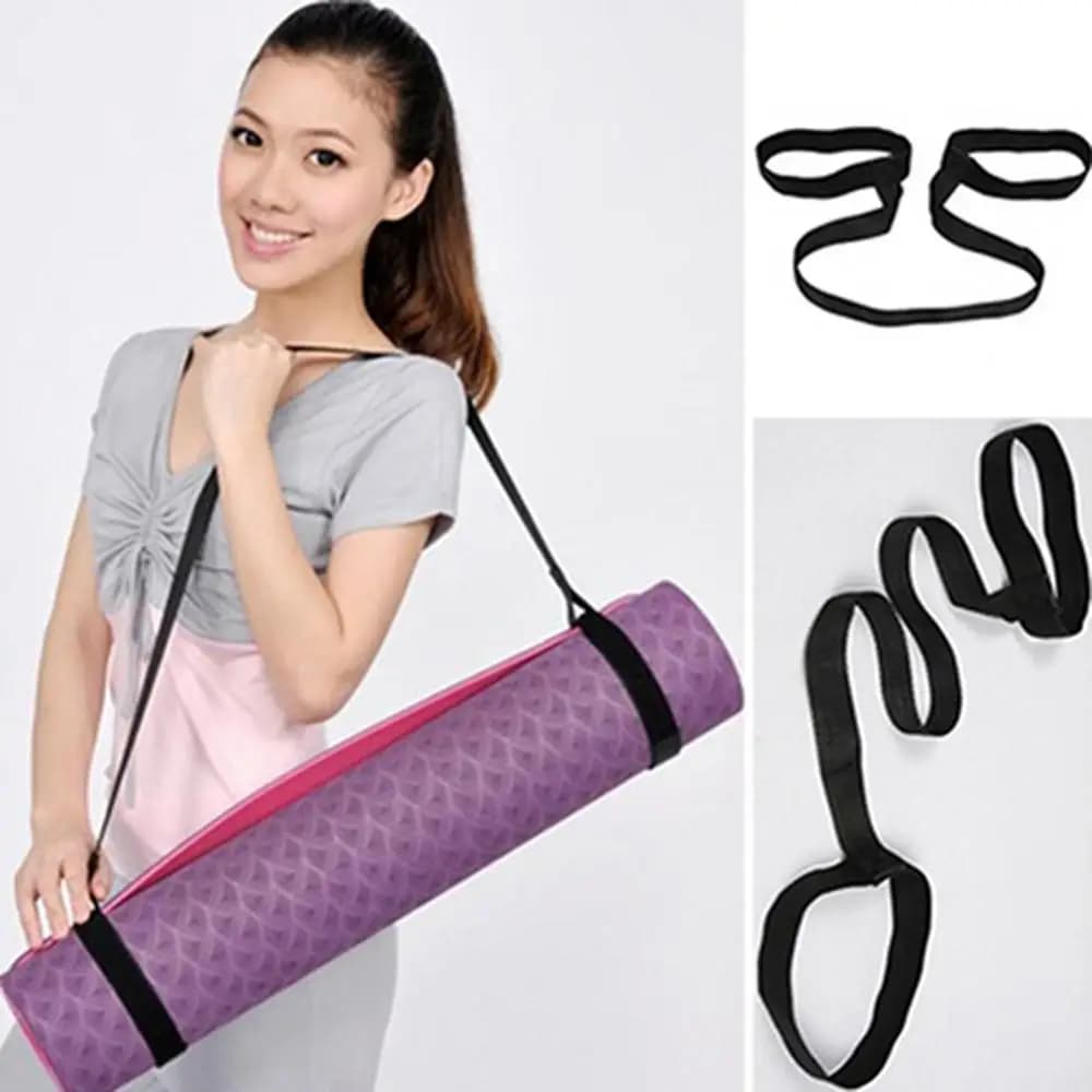 66cm Yoga Mat tracolla Yoga Pad Strap Belt tracolla sport Sling Shoulder Carry Belt esercizio Fitness Yoga Belt