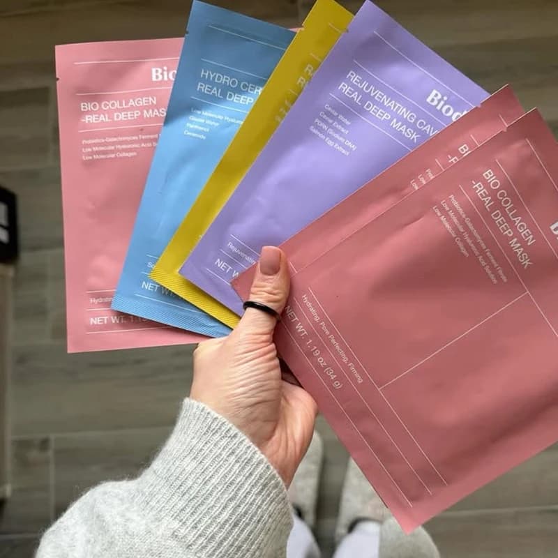 Biodance Caviar Pdrn Bio-Collagen Deep Hydrating Gel Mask Nighttime Moisturizing Shrinking Pores Improving Elasticity Hydration