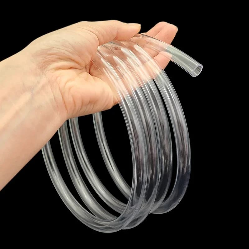 High Quality Transparent PVC Scent Flexible Hose for 2~12mm Water Pump for Aquarium and Garden Irrigation