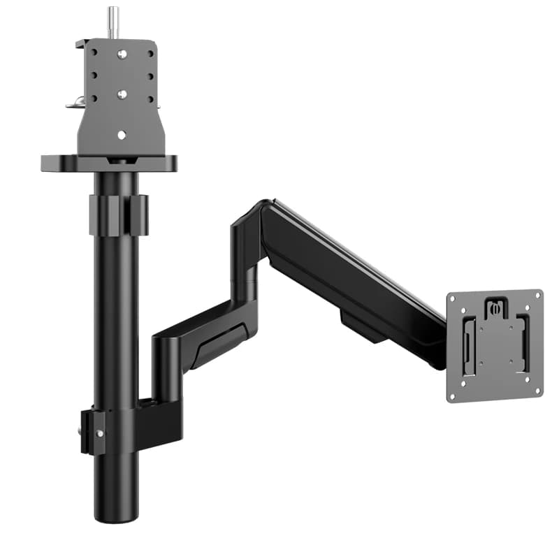 14-36 pollici Molla a gas Schermo regolabile in altezza Soporte Supporto per monitor Braccio Full Motion Supporto da tavolo Supporto per computer Carico 12 kg H3