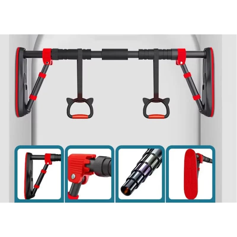 Universal Doorway Pull Up Trainer, Durable Horizontal Bar Can Be Installed On Wall And Door For Daily Home Fitness Activity