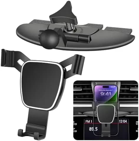 Supporto per Telefono da Auto per Altima, Rogue, Sentra, Murano - Porta CD (2000-2019) Supporto per Navigazione Auto