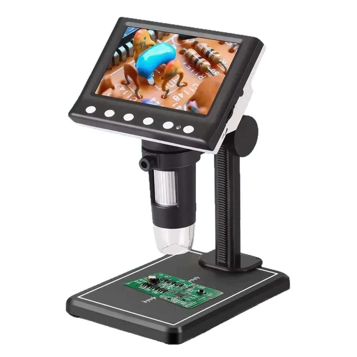 Microscopio Digitale IMBO 1200X per Saldatura e Monete, 12MP, Riparazione Circuiti PCB, Compatibile con Windows/Mac OS