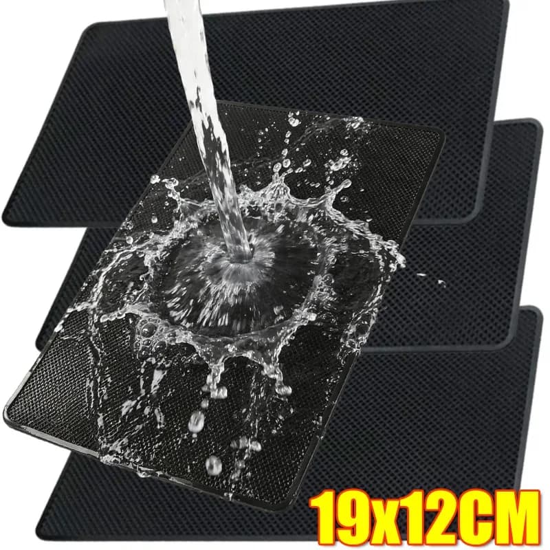 Car Dashboard Non Slip Grip Sticky Pad Phone Holder Mat Car Mat Universal Car Anti-skid Silicone Mat Interior Accessories
