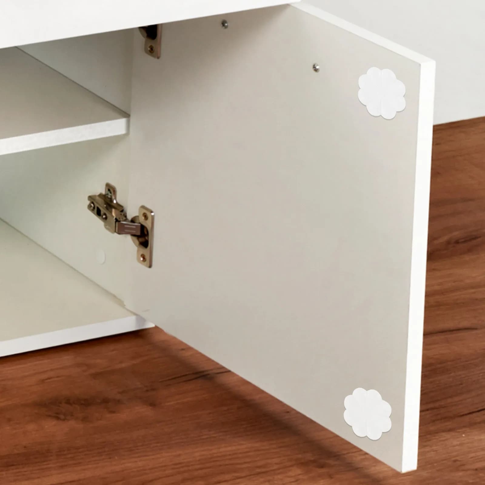 5 Pezzi Paracolpi Trasparenti Autoadesivi per Mobili, Protezione per Porte di Armadi e Pareti, Protezione Superficiale per Casa e Ufficio
