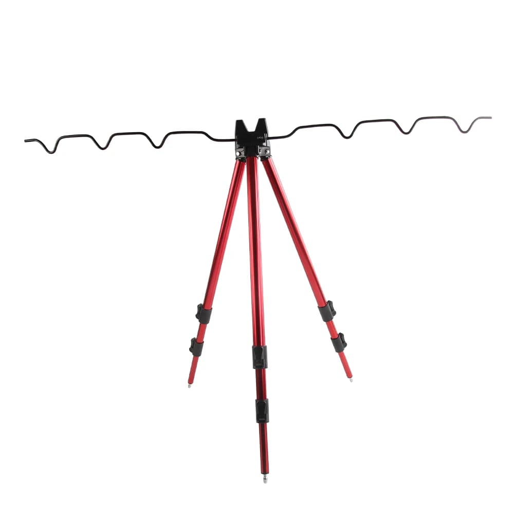 Support Telescopic Aluminum Alloy Fishing Tripod, Telescopic Sound Resistant Accessories